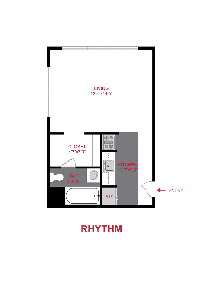 Floorplan - Poets Row