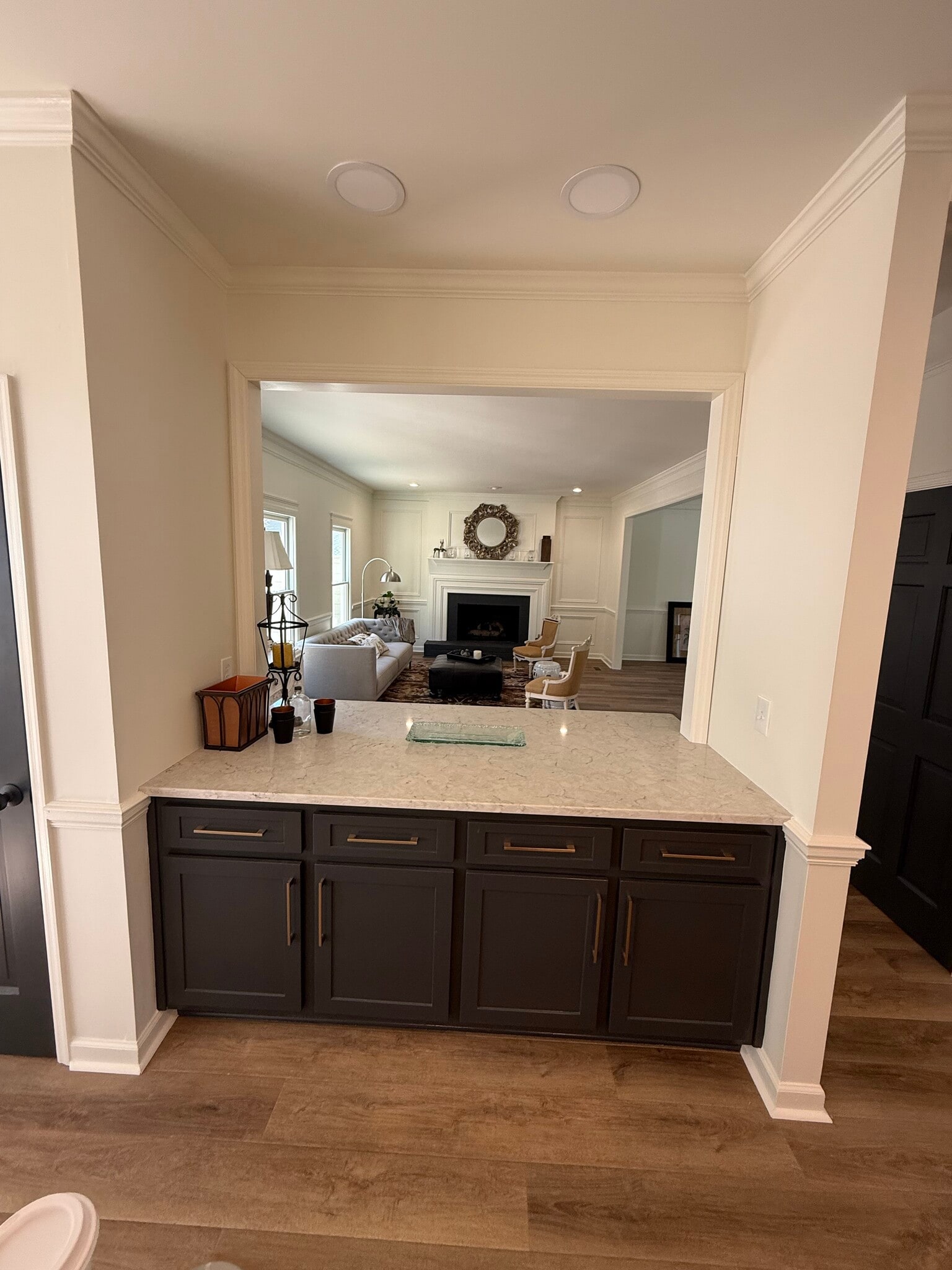 View into living area from kitchen - 117 Battery Way