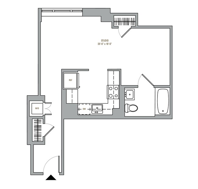 Floorplan - Hoyt & Horn Apartments