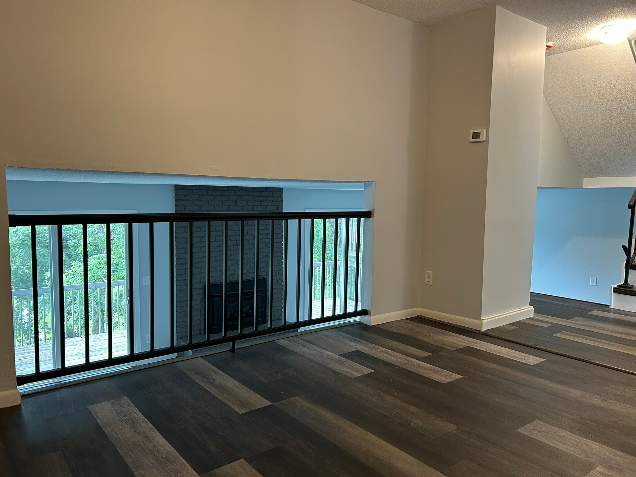 Dining room overlooking living room - 2706 Mackubin St