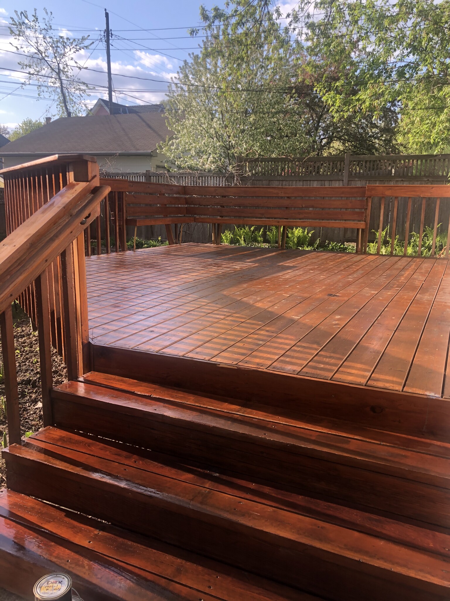 Large deck - 4608 Xerxes Ave S