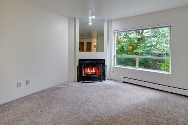 Chugach South Apartments - Living Room - Chugach South