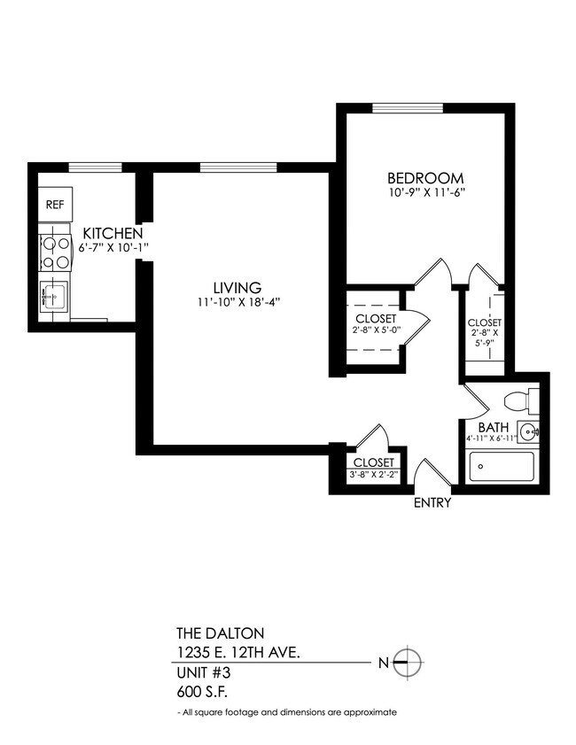 Floorplan - The Dalton