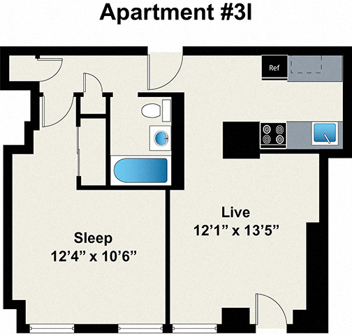 Floorplan - Reside on Wellington