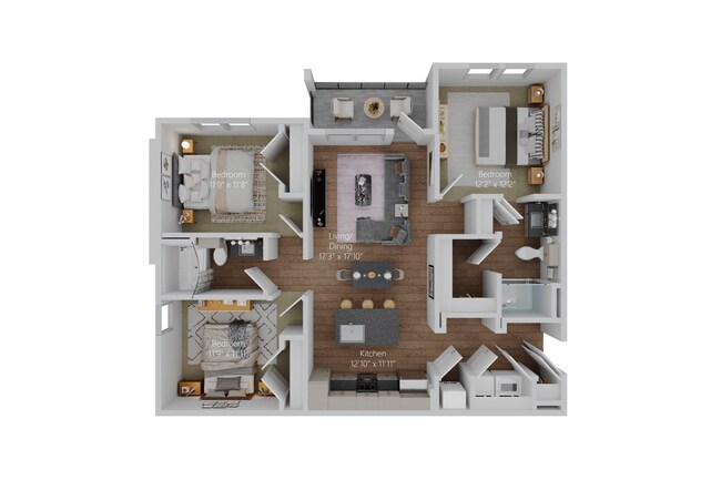 Floorplan - Stella Luxury Apartment Homes