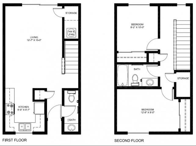 Floorplan - Village East Apartments
