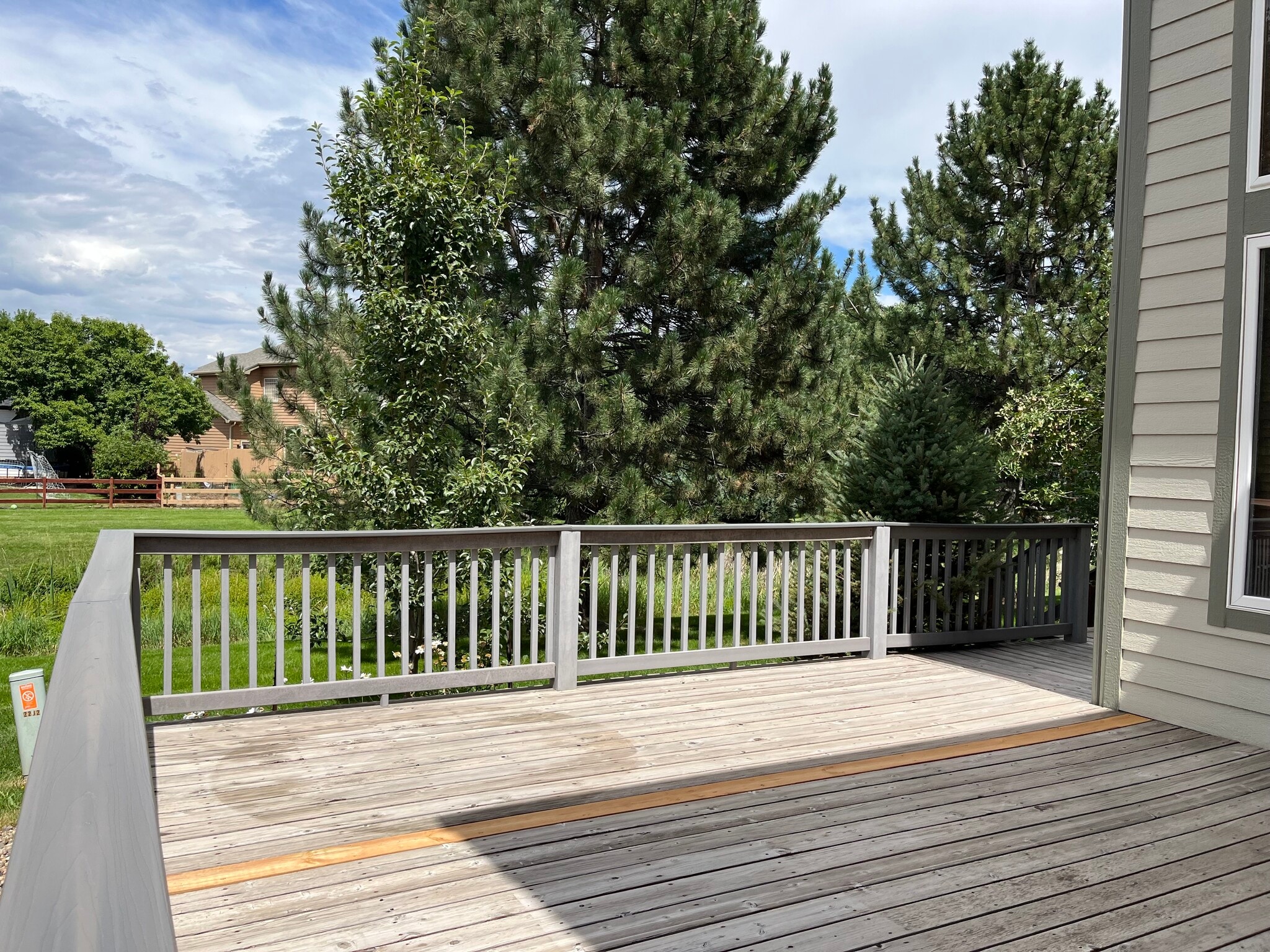 Deck view - 2232 Sweetwater Creek Dr
