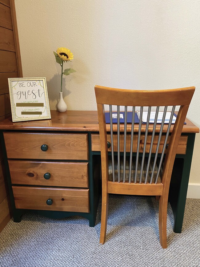 Desk so you can work remote - 842 Tahoe Keys Blvd