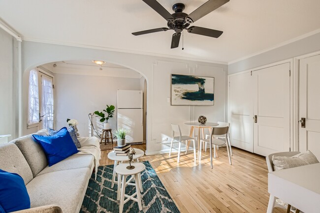 Living Area with Furniture - 1365 N Corona St