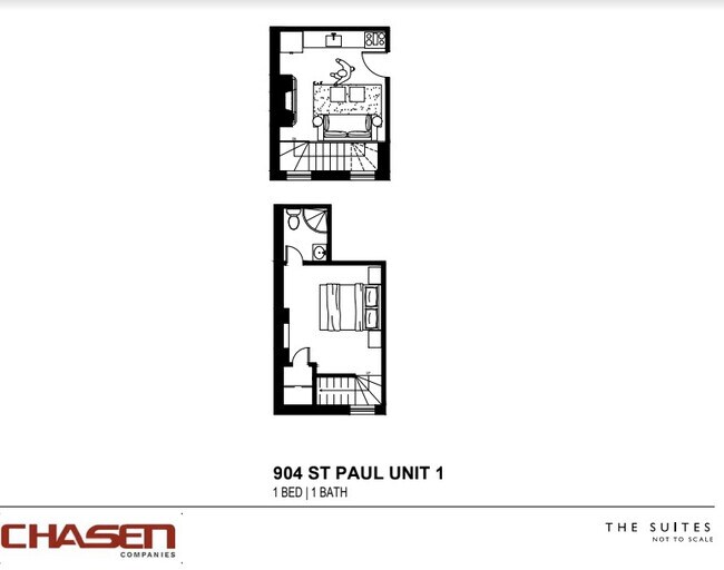 Floorplan - The Suites at 904 Saint Paul
