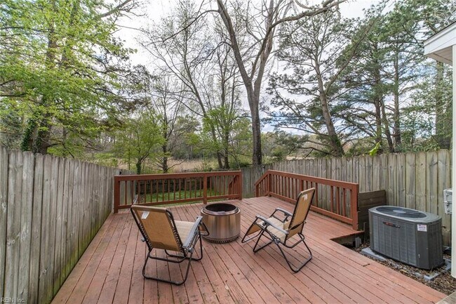 Backyard in Spring - 662 Biltmore Dr