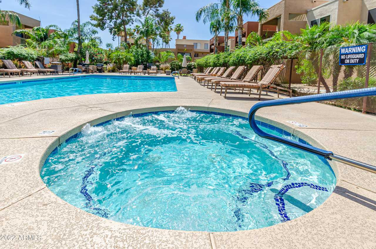 1 of 2 hot tubs for your relaxation - 3600 N Hayden Rd