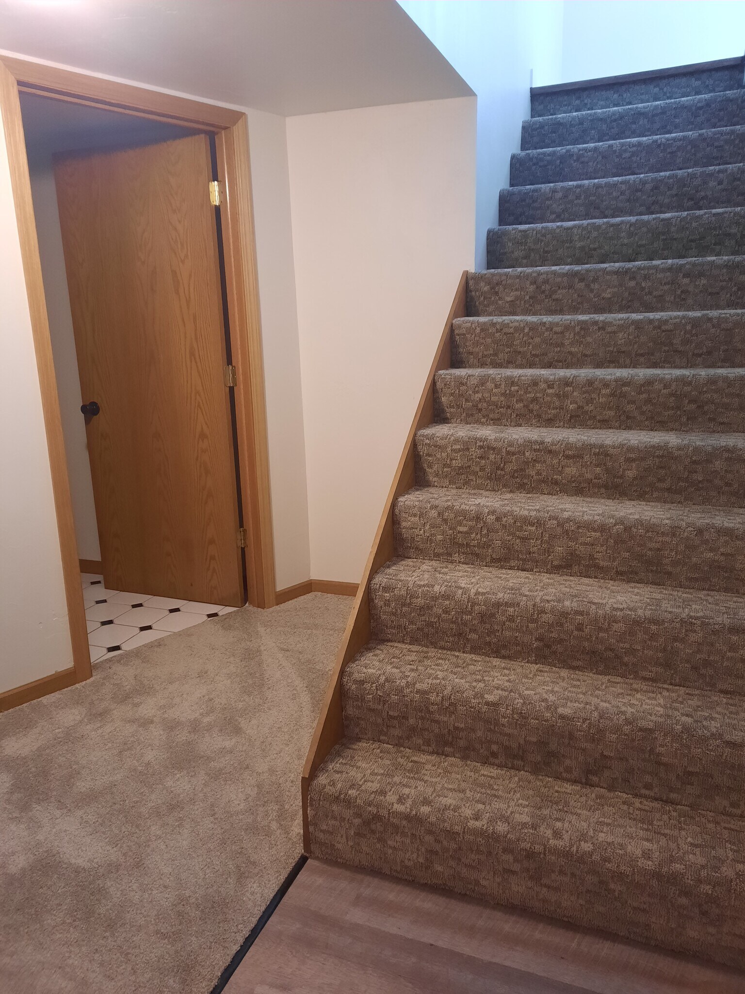Lower level landing - 3439 Finger Rd