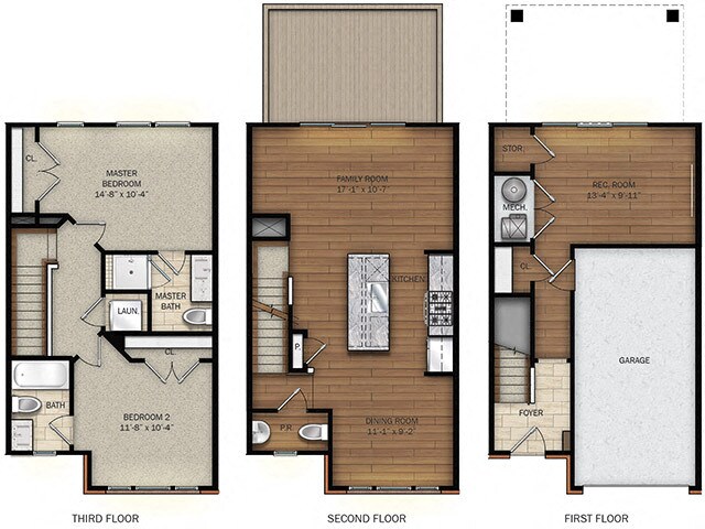 Floorplan - City Center Townes