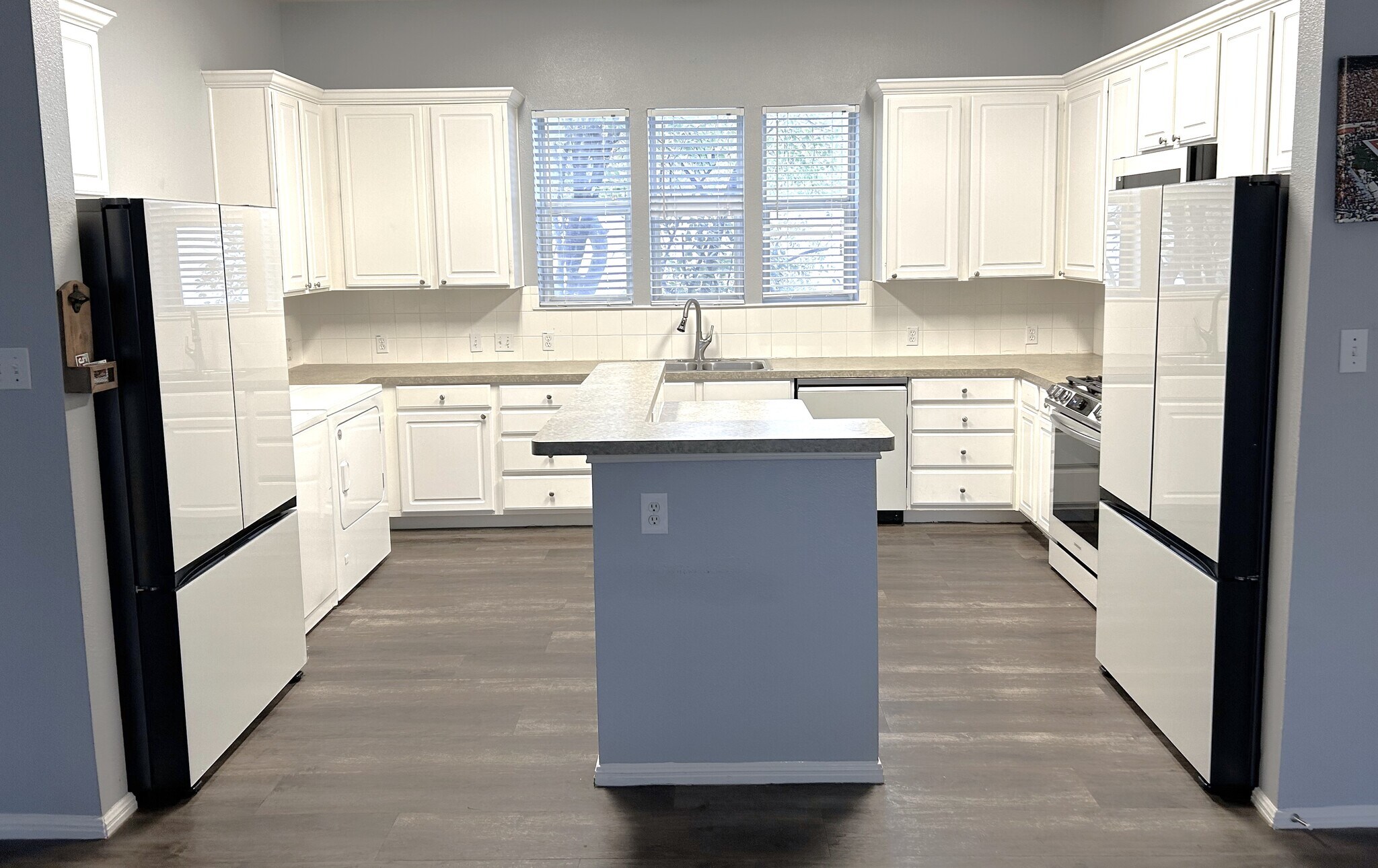 2 Glass Front Refrigerators in Kitchen plus additional one in Garage - 3500B Duval Street