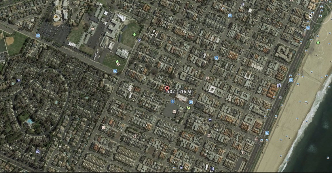 View from a seagull. Yes, they do target our cars! - 502 17th St