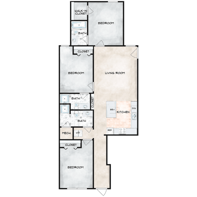 Floorplan - Garner Crossing