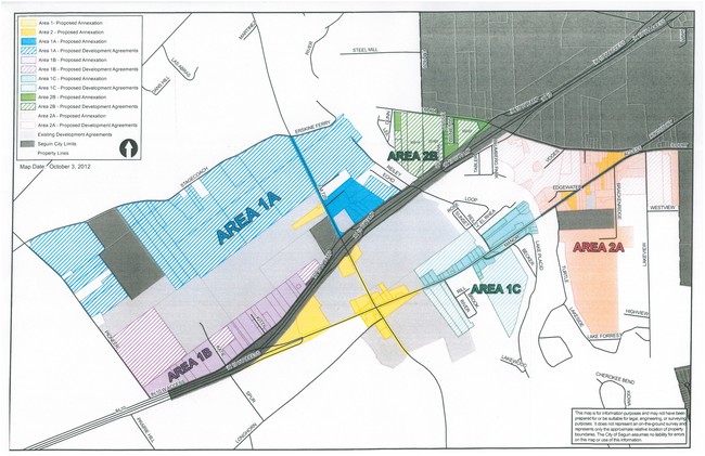 Seguin Annexation Map - 2740 Nogalitos Ln