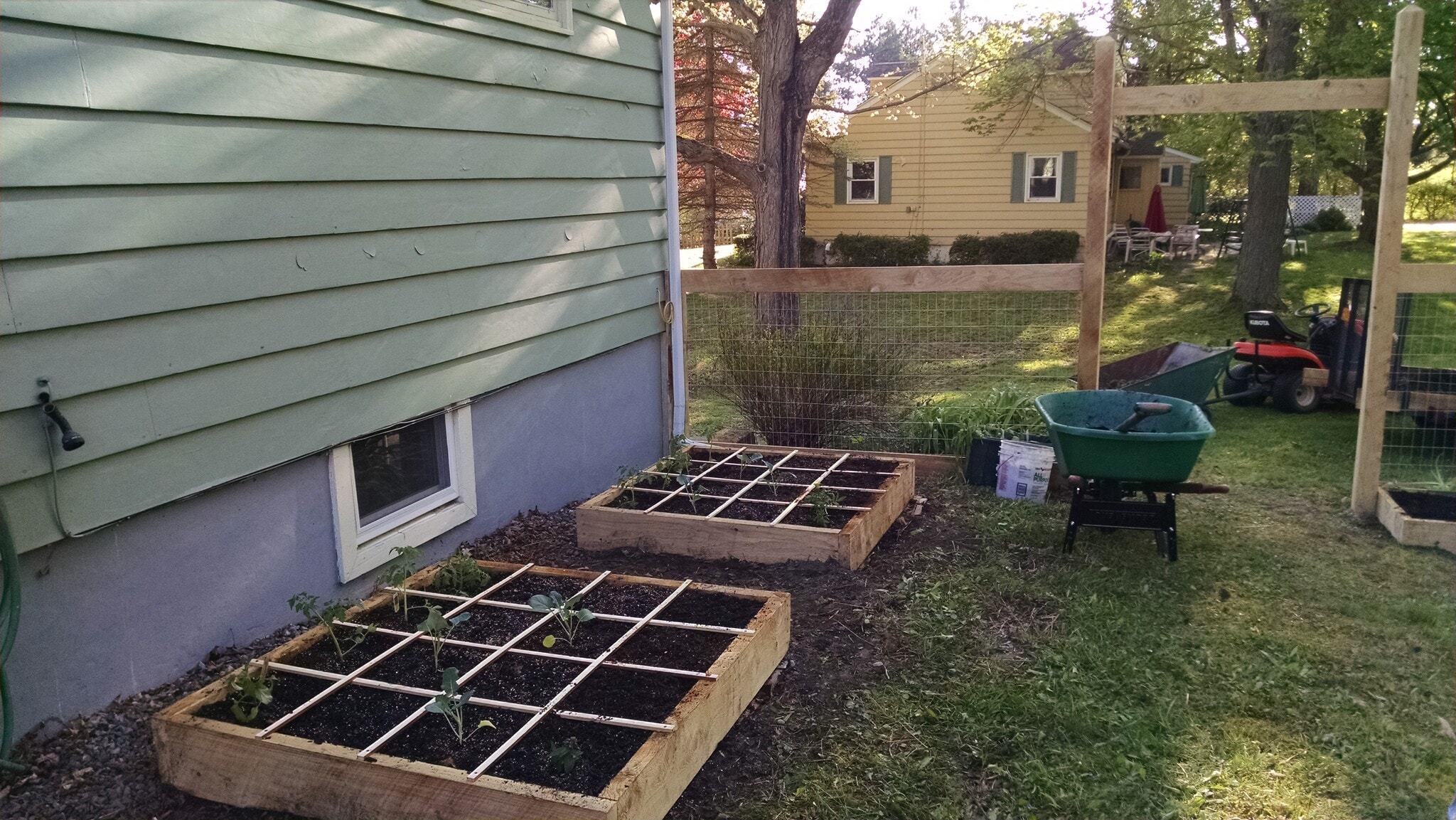 raised garden beds - 419 King Rd E