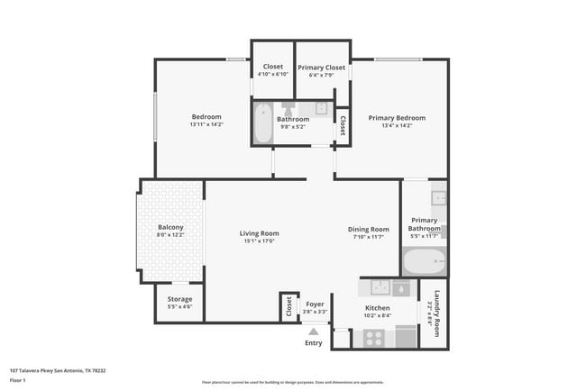 Floorplan - TalaVera Apartments