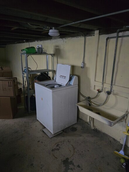 basement washing machine (also dryer) - 2112 Clarence Ave