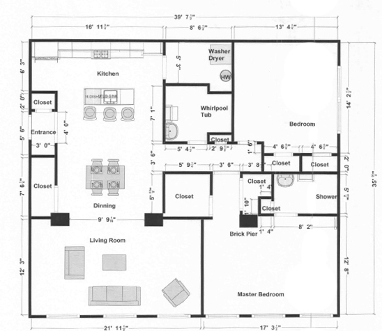 2BR/1.5BA - Forest Mill