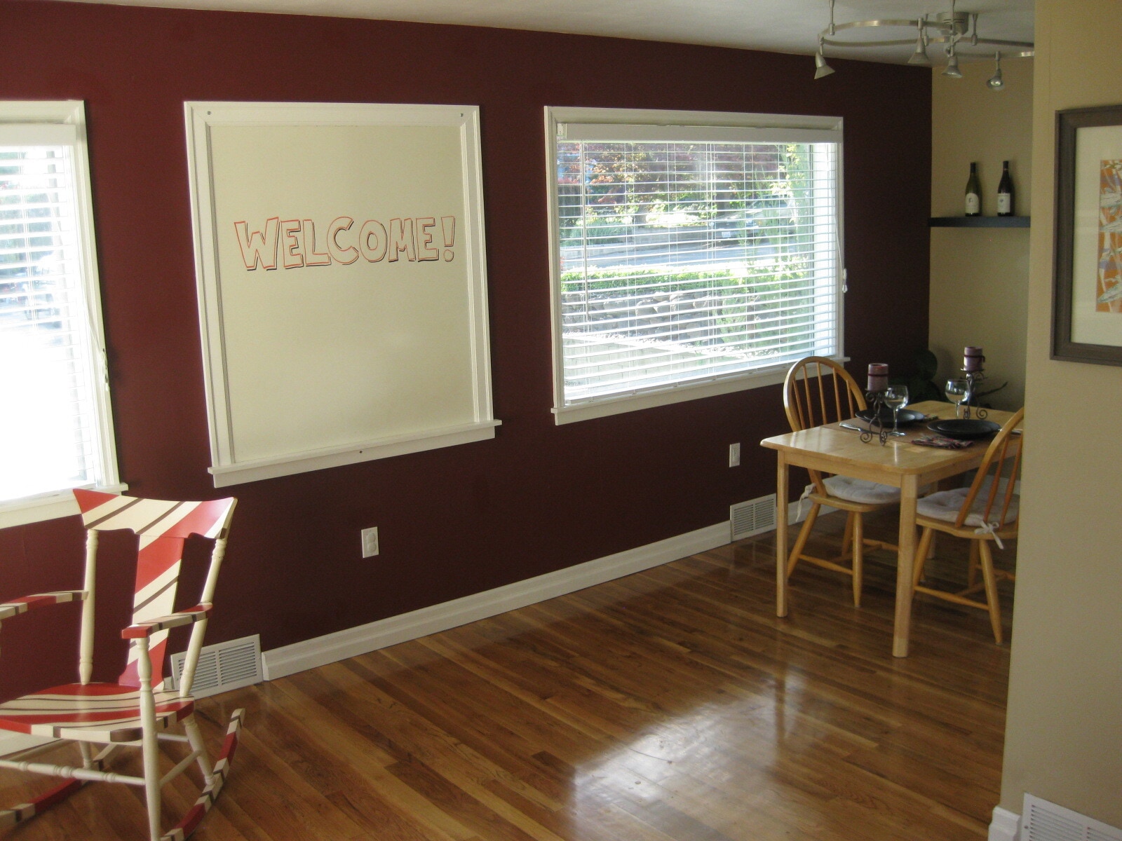 Hardwood floors on main level - 215 South 36th Avenue