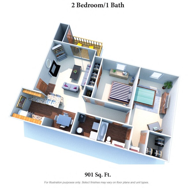 Floorplan - Deercross Apartments