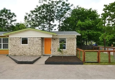 Front from driveway - 1705 E 14th St