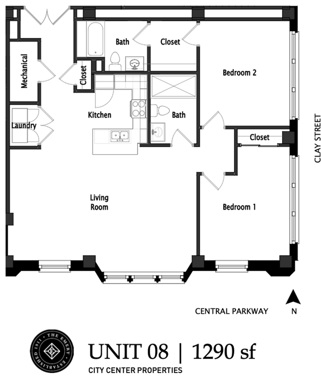 Floorplan - The Emery