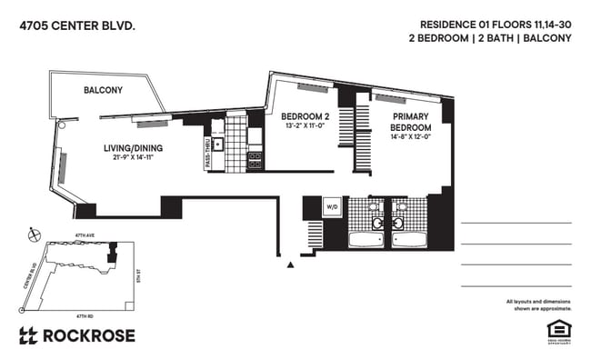 Floorplan - 4705 Center Boulevard