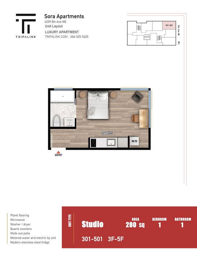Floorplan - Sora Apartments
