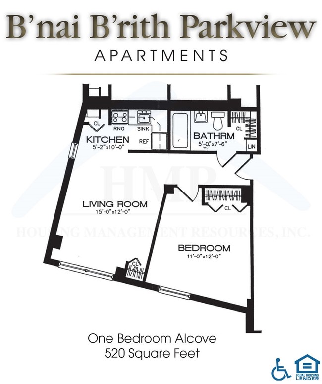 1BR/1BA - B'nai B'rith Parkview