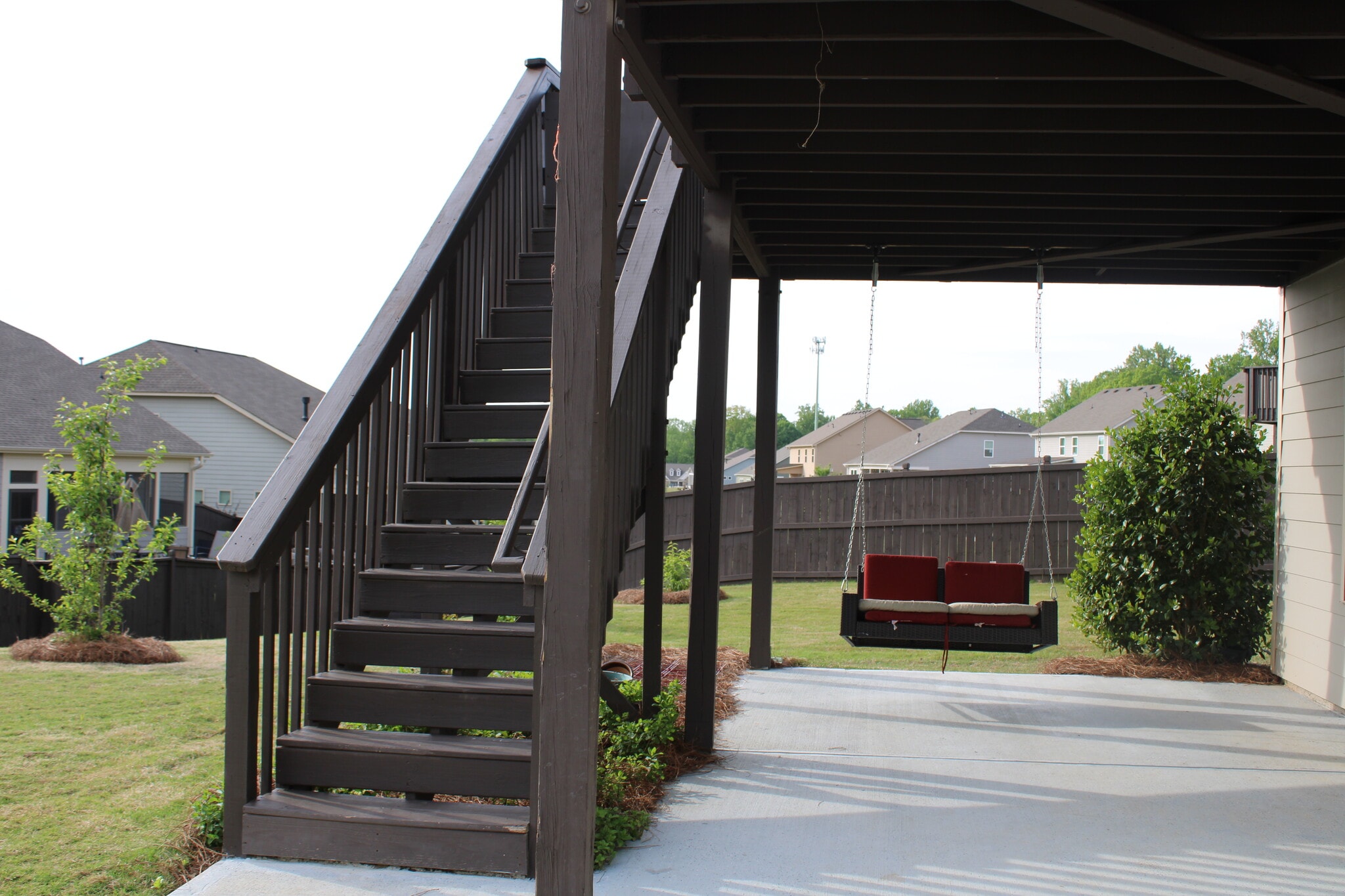 Basement patio view - 2940 Furlong Ct