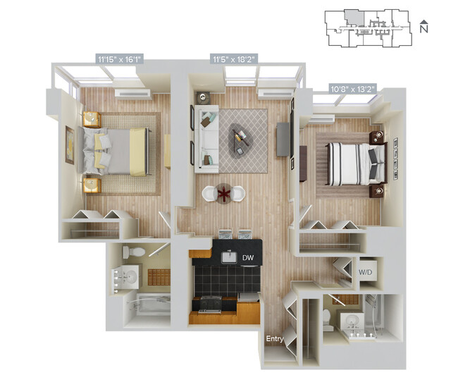 Floorplan - Avalon Riverview