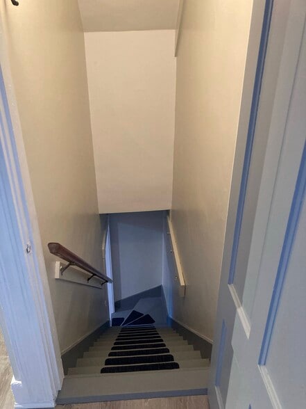 Bonus room stairs leads from full bath to kitchen - 33 -35 Federal Street