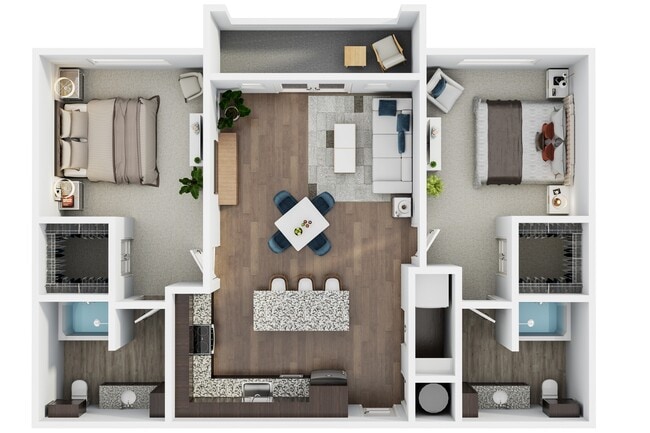 Floorplan - Town Center Lofts