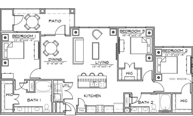 Floorplan - Parkside Place