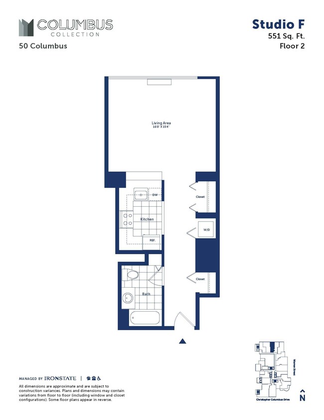 Floorplan - 50 Columbus