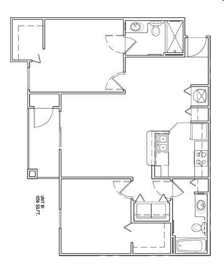 2BR/2BA - The Oaks at Stone Fountain