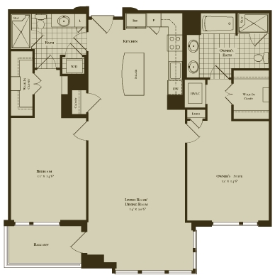 2BR/2BA - One Park Crest