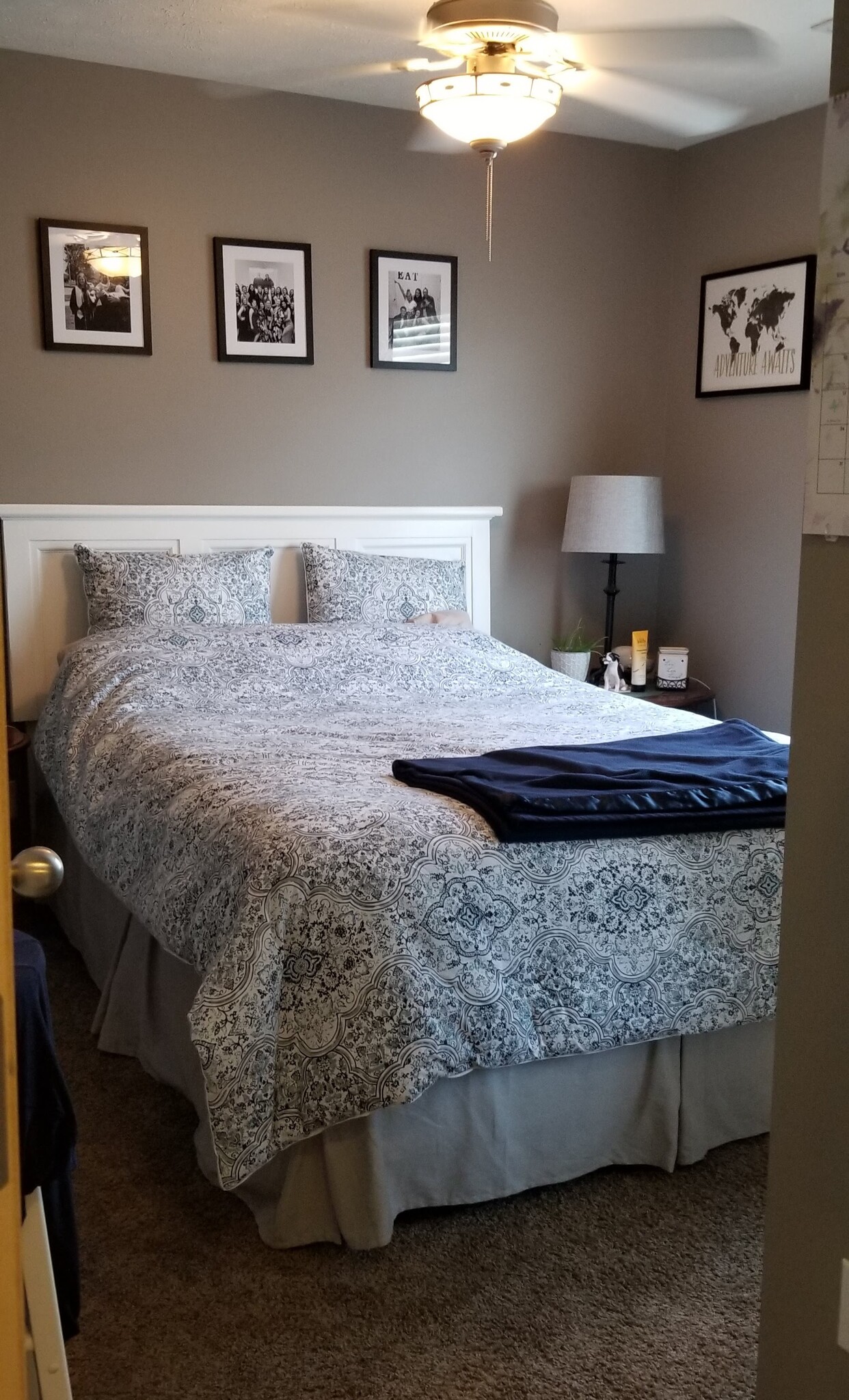 Second bedroom with ceiling fan - 6965 N 88th St