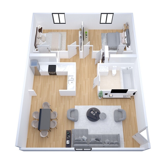 Two Bed, One Bath - Hideaway Cove