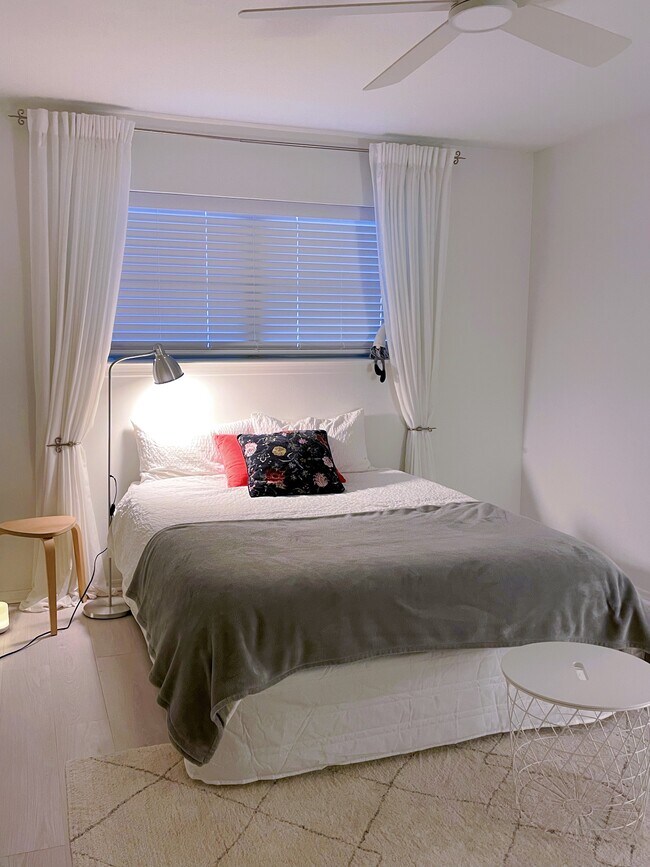 Bedroom. Sound proof window installed. - 7718 Royal Ln