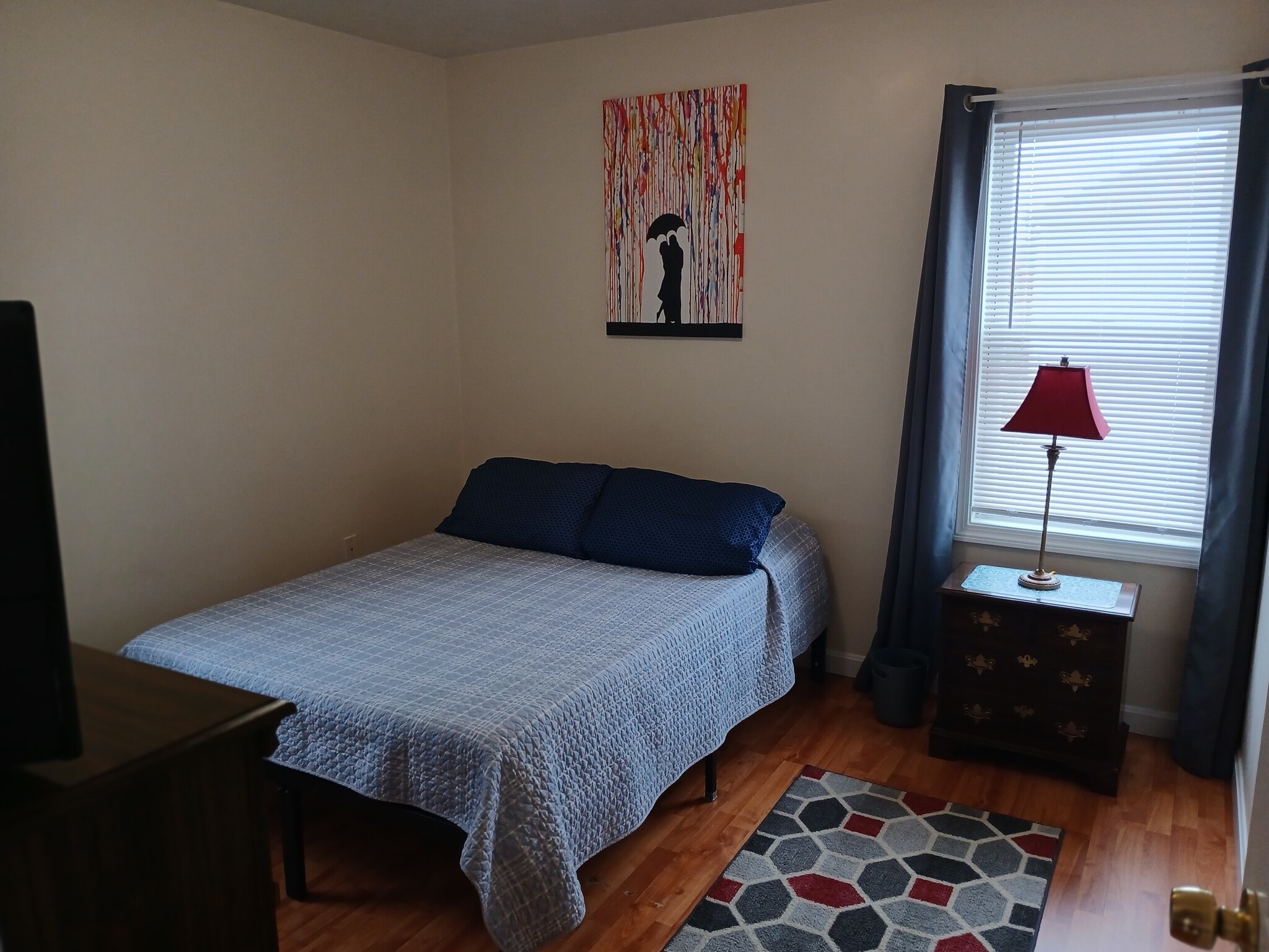 Bedroom 1. Full size bed. - 56 Fulton St