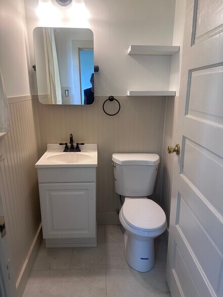 1/2 Bath off of Bedroom #2 - 502 E Tombigbee St