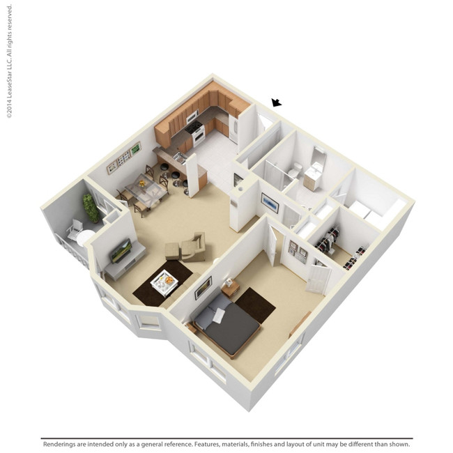 Floorplan - Vernon Oaks Apartments