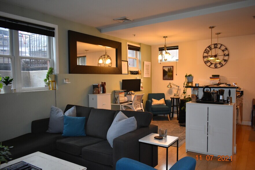 Open space for a dining table or home office. - 1425 11th Street Northwest