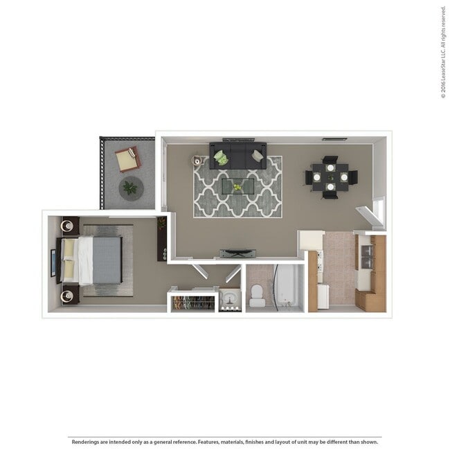 Floorplan - Oak Park (South Bldg)