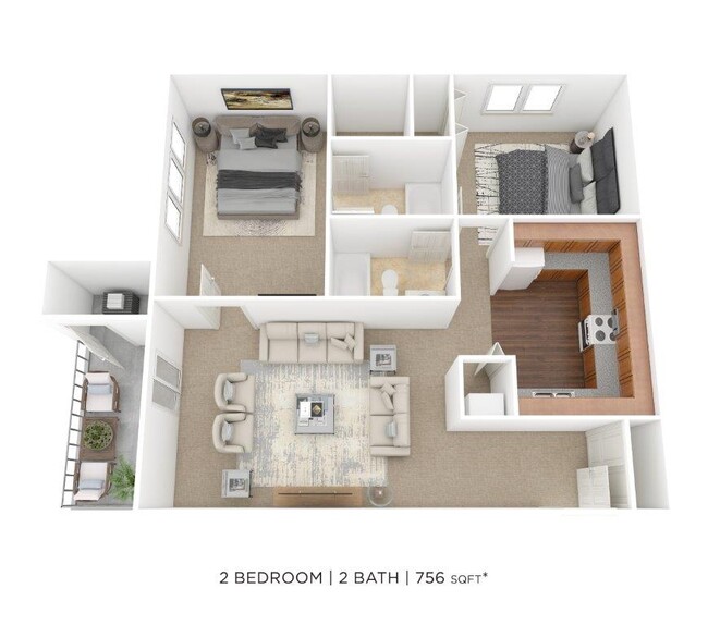 Floorplan - Village of Westover Apartment Homes